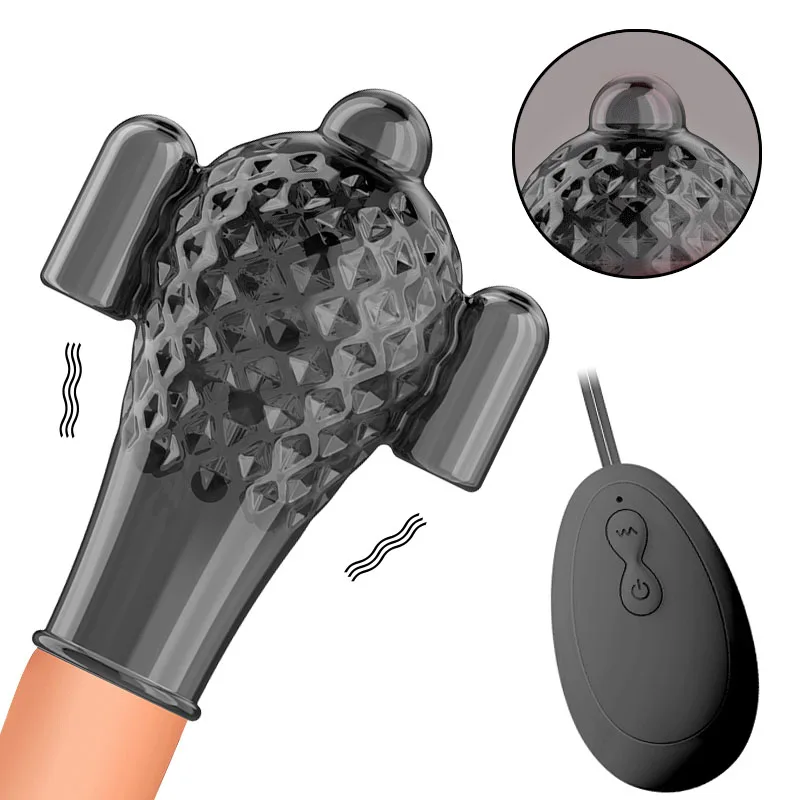 Массажер для мужского пениса стимулятор головки члена увеличивающий