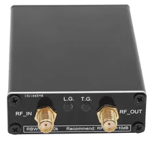Analisador de espectro usb 35-4400m fonte de sinal medidor de energia rf freqüência domínio preto análise ferramenta rastreamento módulo fonte