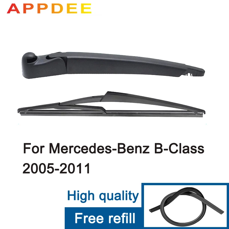 Appdee Car Rear Wiper Blades Back Windscreen Wiper Arm For Mercedes