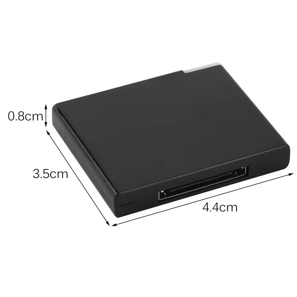 V2.0 A2DP музыкальный приемник адаптер черный и белый для iPod для iPhone 30 Pin док-станция динамик док-станции с 1 светодиодный