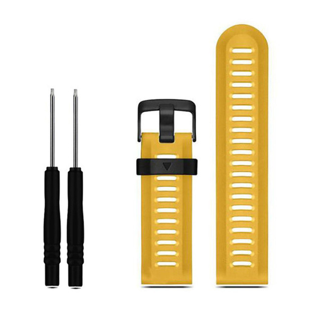 Colorful Silicone Outdoor Sport Wrist Strap Watchband Replacement Bracelet For Garmin Fenix 3 3HR 6X Pro 5X Plus Watch Band