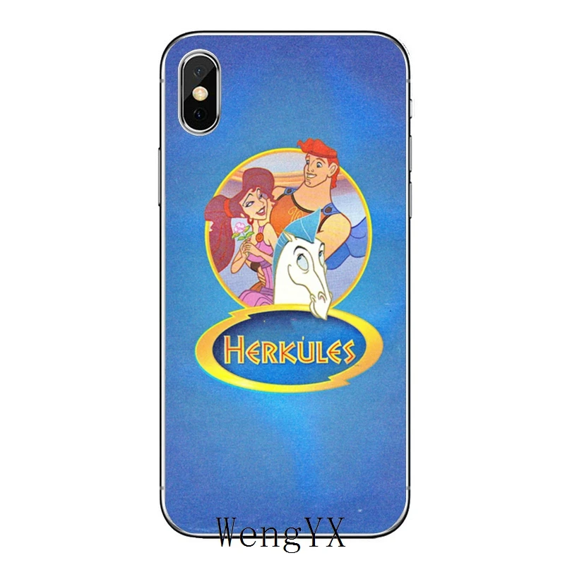 Мультяшный Геркулес аксессуары чехол для телефона для Apple iPhone 11 Pro XS Max XR X 8 7 6 6S Plus 5 5S SE - Цвет: HERCULES-C-10