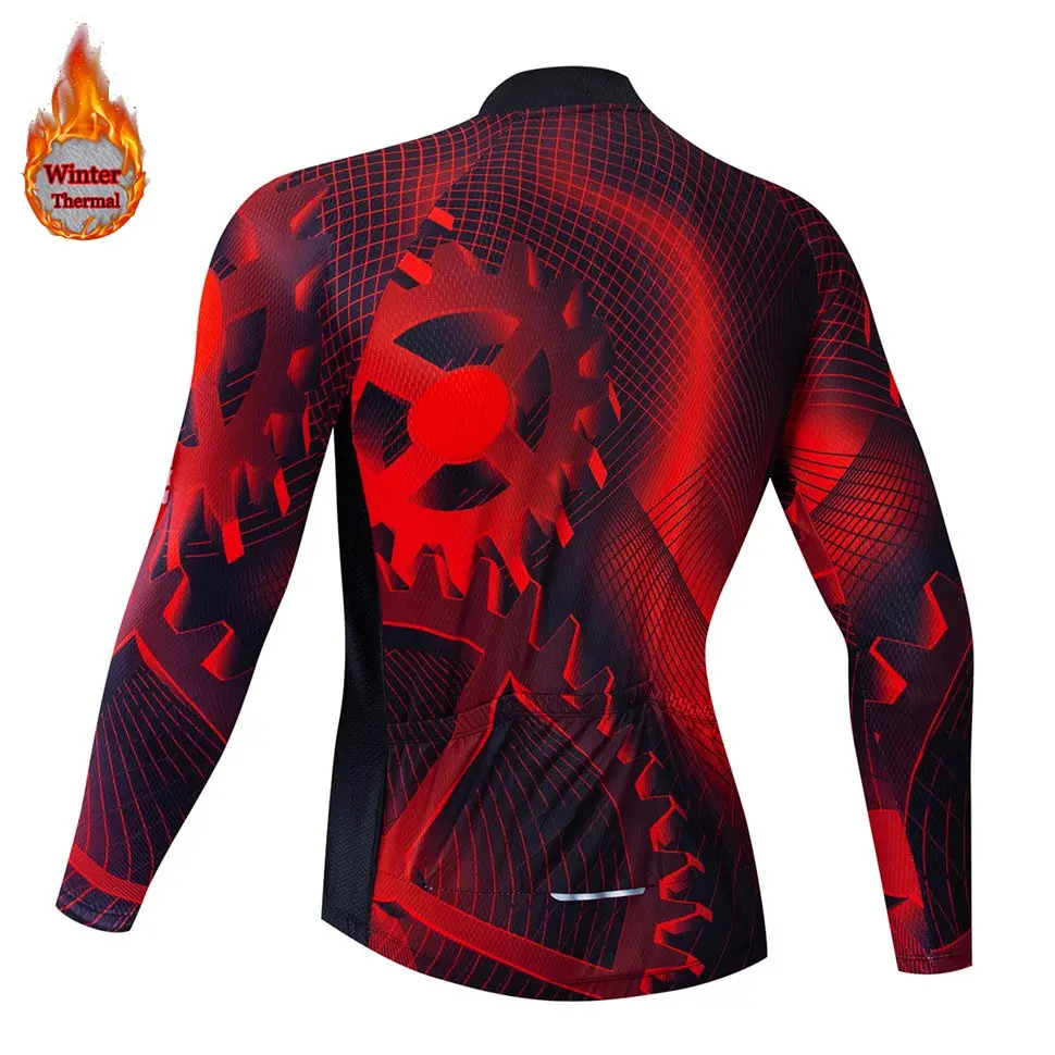 teleyi gear зимняя одежда для велоспорта дышащая Ropa Ciclismo Одежда с длинным рукавом для горного велосипеда одежда для спорта на открытом воздухе