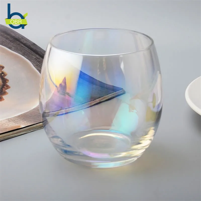 OBR 300 мл пивная кружка бокал для вина креативная кофейная кружка чайная чашка термостойкие цветные стаканы без ножки стакан для виски es посуда для напитков