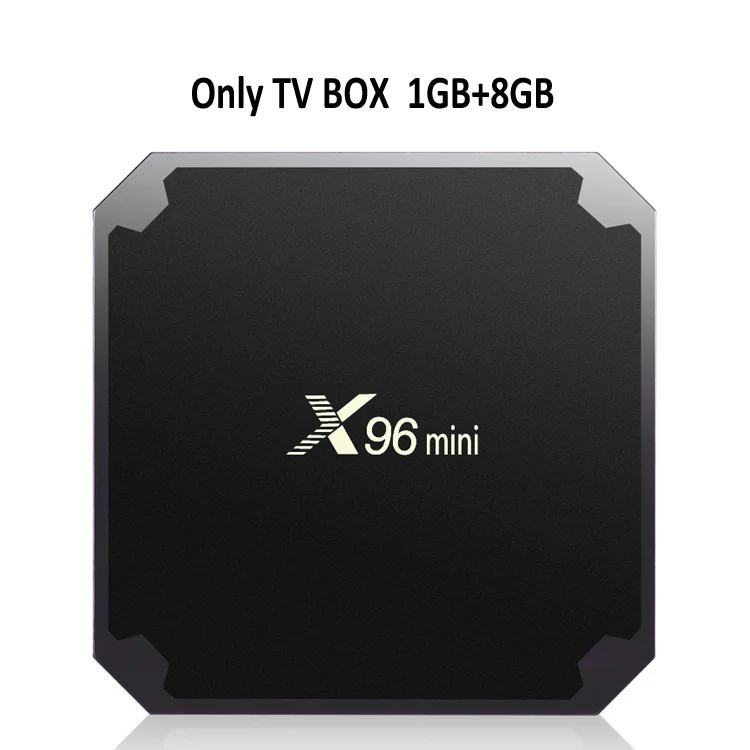 ILEPO X96 Мини ТВ BOSES Android 7,1 ТВ приставка Amlogic S905W четырехъядерный 1 ГБ 8 ГБ 2 Гб 16 Гб 2,4 ГГц WiFi 100 м LAN смарт-боксы - Цвет: Only TV BOX 1G 8G