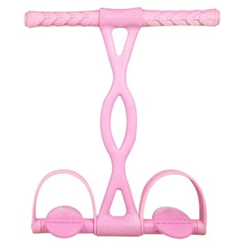 

Tension Rope Non Slip Elastic Bodybuilding Foot Pedal Multifunctional Fitness Resistance Band Soft Home Office Rally