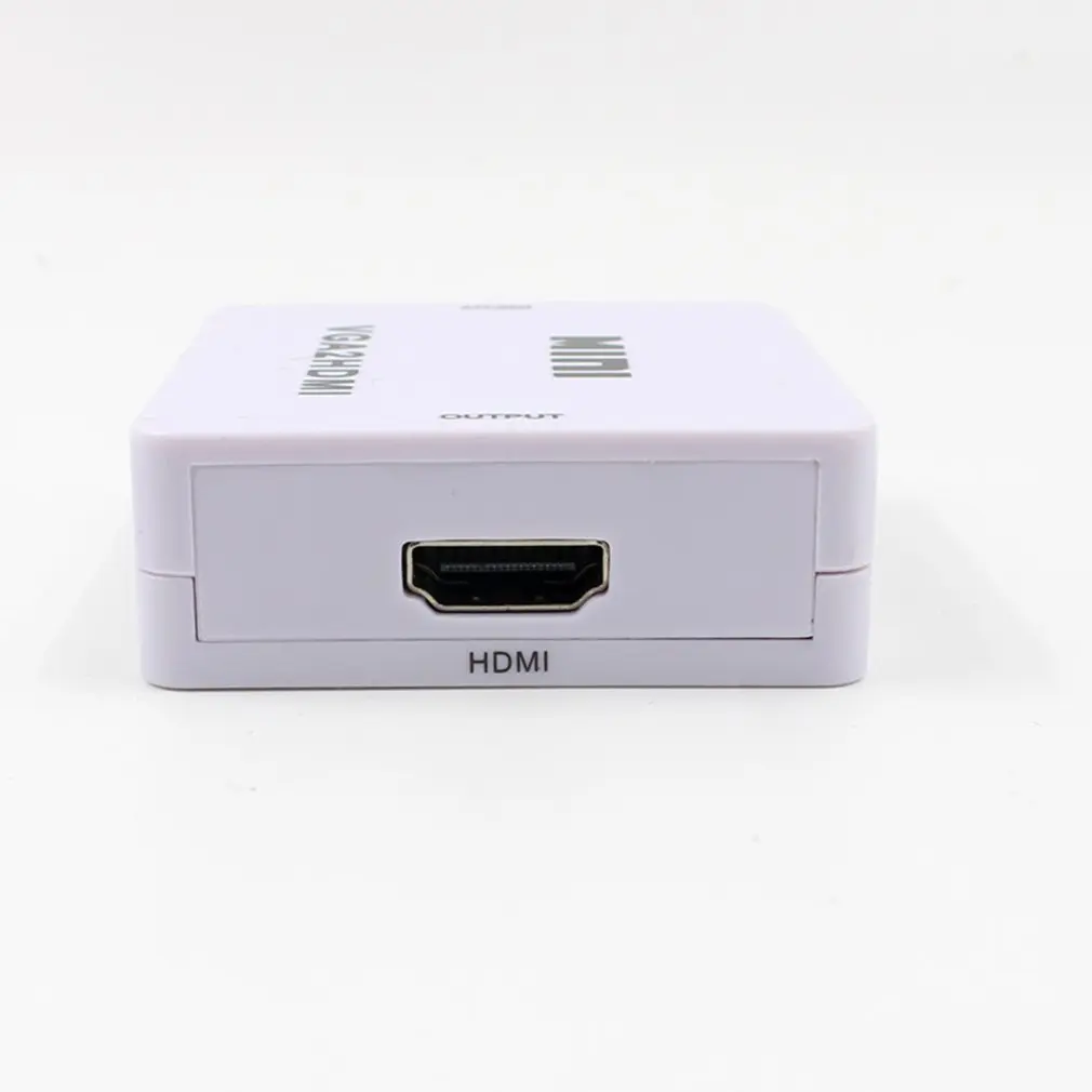 Hdmi a Vga con Audio Hdmi Al Cavo Adattatore Vga con Audio Hd di Conversione Hdmi Adattatore Suppor