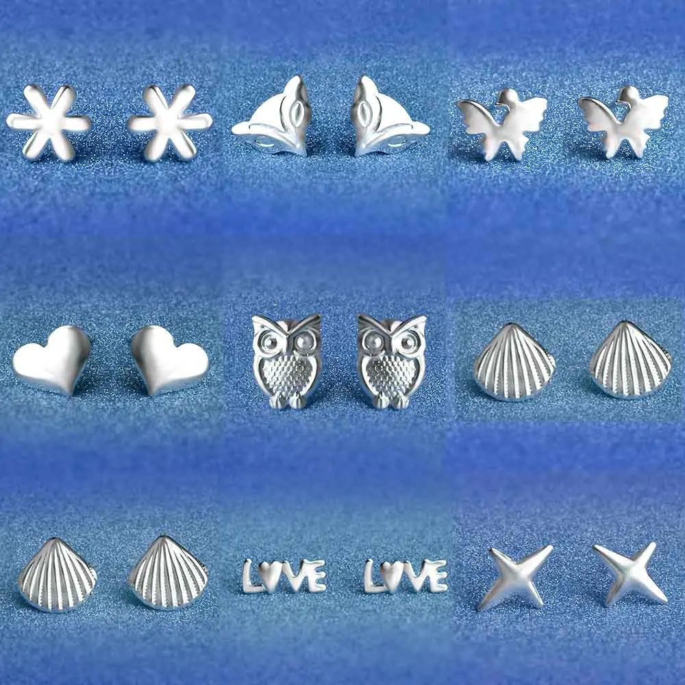 XIYANIKE, 925 пробы, серебряные, модная форма, маленькие мини серьги для женщин, для девушек, Стерлинговое серебро, ювелирные изделия, Oorbellen Brincos VES6518