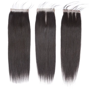 

Beaudiva 4x4 Brazilian Closure Straight Human Hair Free/Middle/Three Part 100% Remy Lace Closure 8-20 Inch Natural Color