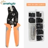 IWISS SN-28B 310pcs Dupont crimping pliers  Wire Jumper Pin Header Connector Housing Kit Male/Female Crimp Pins Terminals set 1