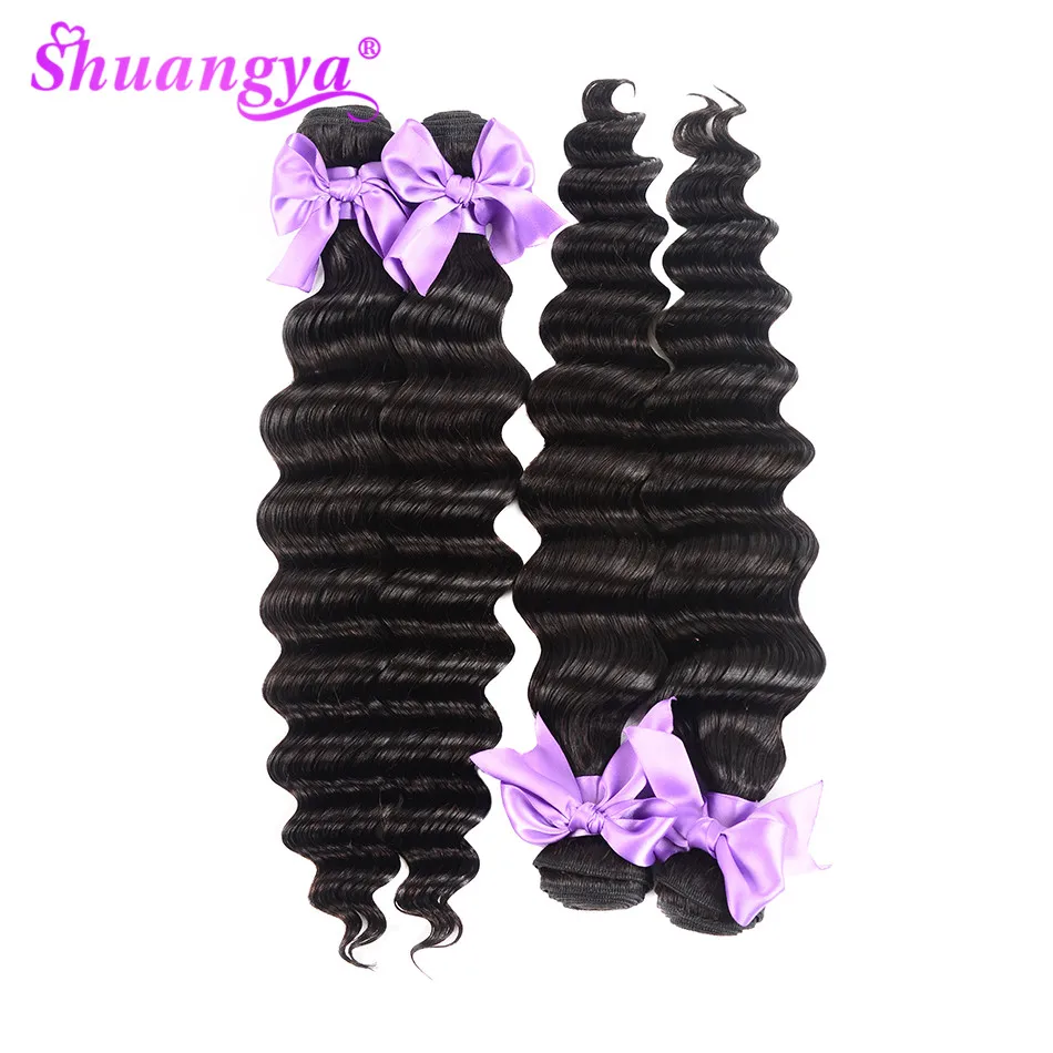 Loose Deep Wave Bundles With Closure 100% Remy Human Hair 3/4 Bundles With Closure 5x5 Closure With Bundles Indian Hair