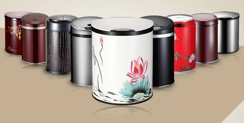 Trashcan Cubo Basura Reciclaje мусор Cocina Papelera Habitacion автоматический датчик Lixeira Poubelle корзина для мусора