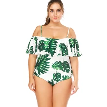 Сексуальный цельный купальник sexi купальник женский sexi Монокини Купальный купальник с оборками Плюс размер женский купальный костюм купальники один piec