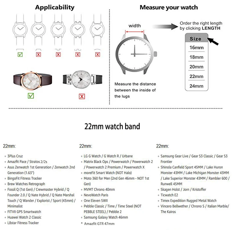 Для samsung Galaxy Watch(46) керамический ремешок совместимая ширина ремешка 22 мм часы Складная Пряжка Регулируемый размер Galaxy ремешок для часов