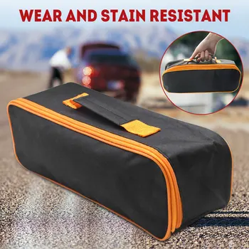 

Carry Bag Car Storage Bag Portable Vacuum Cleaner Bag Zipper Handbag 1 Pc Black Universal