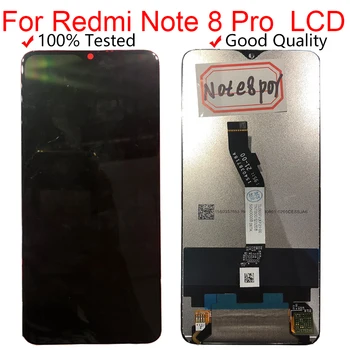 

Original New For 6.53" Xiaomi Redmi Note 8 Pro LCD Display Screen+Touch Screen Digitizer With Frame For Redmi Note 8 Pro LCD