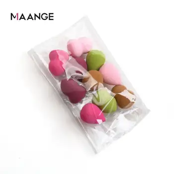 

10Pcs MAANGE Makeup Foundation Sponge makeup puff Super Soft Mini cosmetics puff Tool makeup sponge esponja maquillaje wholesale