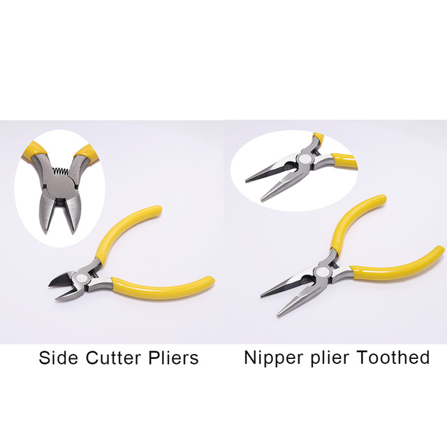 Jewelry Pliers Tools & Equipment Kit Long Needle Round Nose Cutting Wire Pliers For Jewelry Making Handmade Accessories