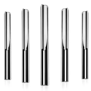 

Tungsten Steel CNC Double Flutes Edged Cutter Straight Bit Woodworking Tools Router Bit Cutting Carving Wood Hand Tool