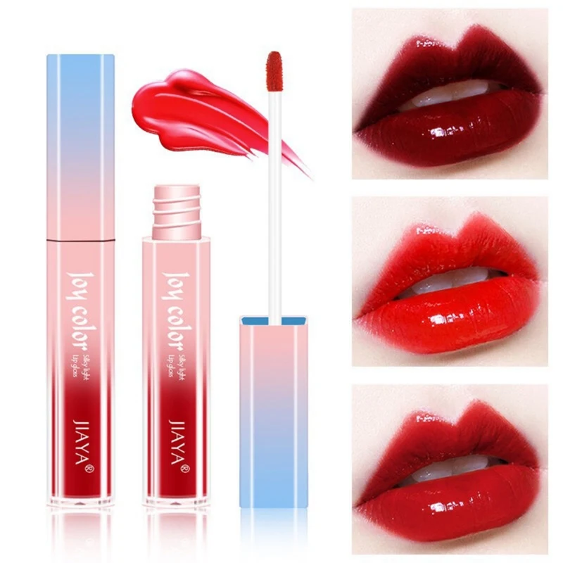 

Makeup Professional Lip Tint Moisturizing Waterproof Lip Glaze Non-stick Cup Easy To Color Lip Gloss Lips Makeup#