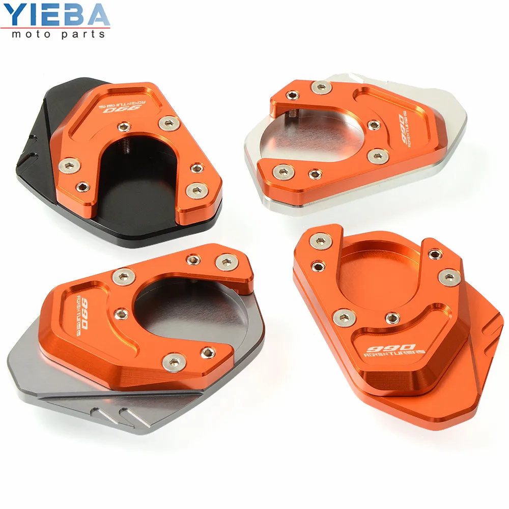 CNC алюминиевый moto rcycle Sidestand Kickstand подставка для ног боковая подставка Увеличьте Мото части для KTM 990 Adventure S 2007 EU 2008 AU