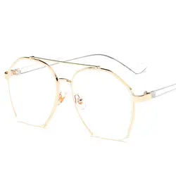 Новые океанские солнцезащитные очки мужские и женские модные корейские Солнцезащитные очки синяя индивидуальность оправа для очков