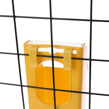 

Pigeons Water Feeder Parrot Hanging Drinking Pot Bird Cage Water Dispenser K1MF