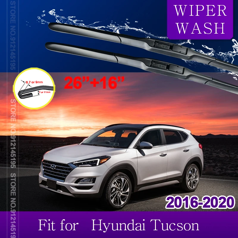 for Hyundai Tucson TL 2016 2017 2018 2019 2020 Car Wiper Blade Front
