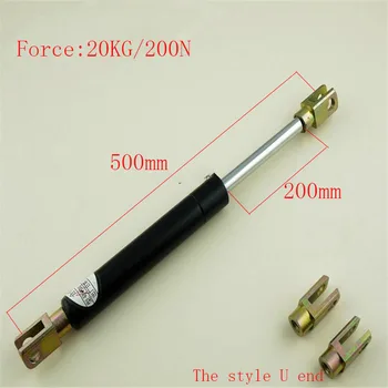 

Free shipping 500mm central distance, 200 mm stroke, pneumatic Auto Gas Spring, Lift Prop Gas Spring Damper