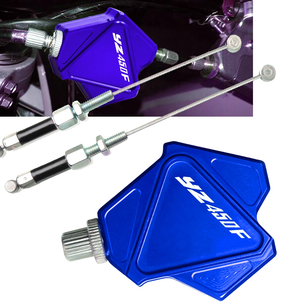 Мотоцикл с ЧПУ трюк рычаг сцепления простая кабельная система для yamaha YZ450F YZ 450F 2001- 2013 2012