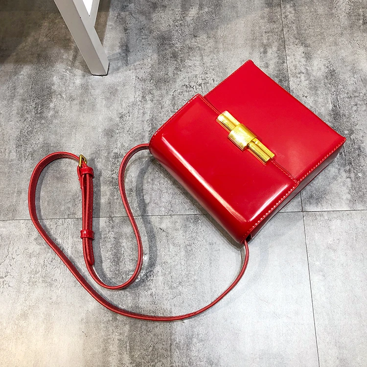 Women Bag Small Square Bag Square Box Bag Simple and Versatile New Style One Shoulder Messenger Bag