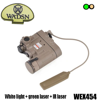 DE(GREEN LASER) DBAL-MKII зеленый/красный ИК лазерный тактический PEQ15 LA-5C фонарик Softair DBAL-D2 оружие огни красный лазерный DBAL-A2 softair - Цвет: DE(GREEN LASER)