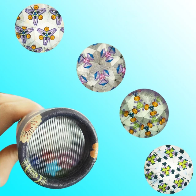 Montessori Rotating Kaleidoscope Imaginative Cartoon Prince Children Interactive Logical Magic Classic Educational Toys for Kids 5