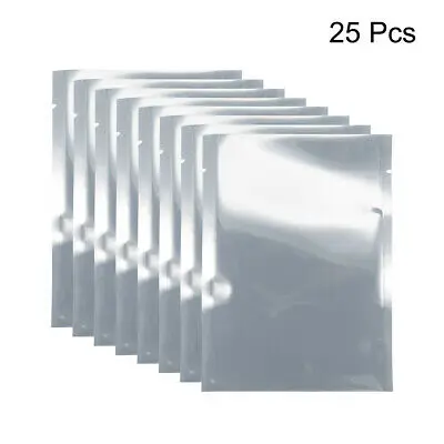 25 шт. антистатическая защитная сумка, плоский открытый верх, 4," x 5,9"