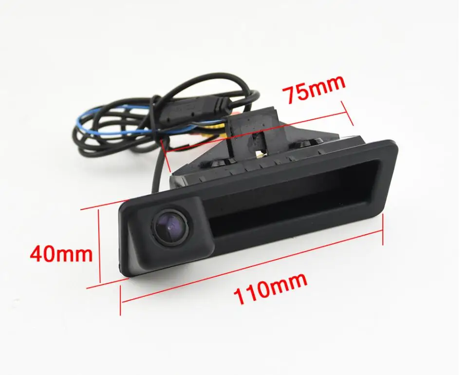 Car Rear View Camera Reverse Parking Backup Trunk Handle Camera For BMW