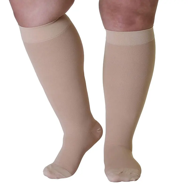 2332mmhg Unisex Plus Size Medical Compression Socks Varicose Vein