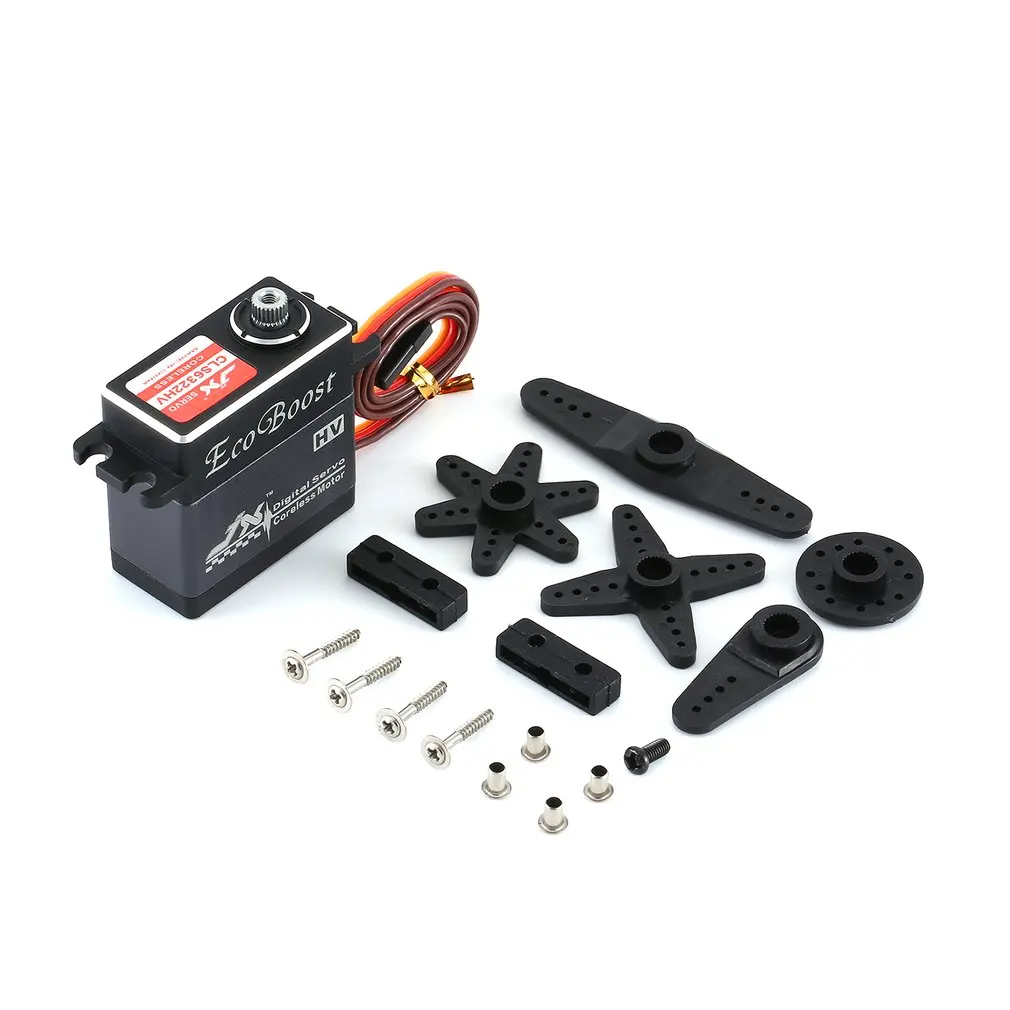 

2019New CLS6322HV Servo 21KG Large Torque 180 degree CNC Aluminium Shell Metal Gear Digital Coreless Servo for RC Helicopter