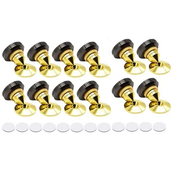 

12 Pair Mini Portable o Speaker Spikes Speakers Repair Parts DIY Speaker Stand Shock Pin Nails and Pads Accessories