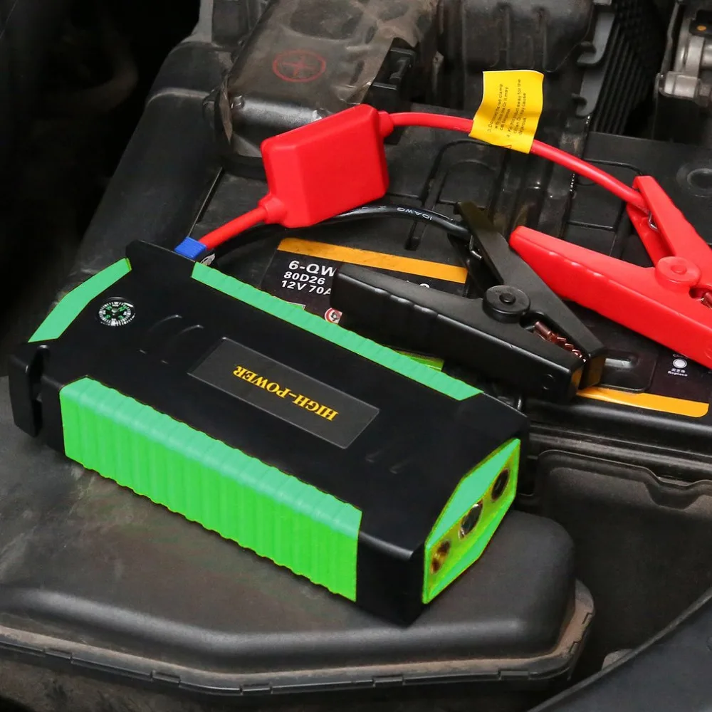 Автомобильных экстренных стартов Питание 12V автомобиль мобильный Мощность зарядки сокровище мульти-Функция Автомобильный аварийный резервный Питание
