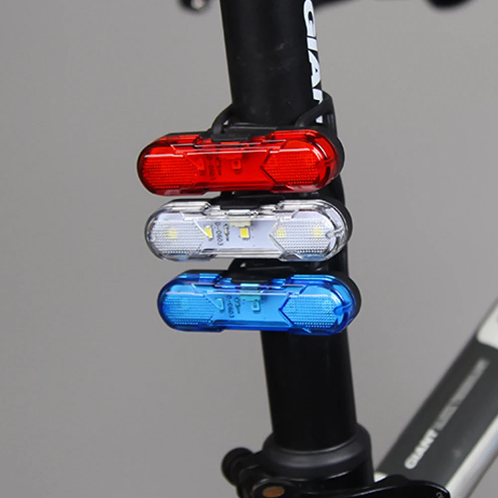 USB Rechargeable LED Bike Light Waterproof Bicycle Seatpost Rear Tail Light Seatpost Rear Tail Safety Warning Light Cycling