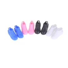 

4Pairs Fashion Sneackers For Doll Shoes Accessories Birthday Gift for Girls Doll Mini Toy for