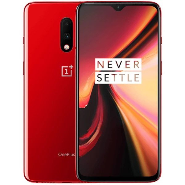 Red Смартфон OnePlus 7, 6,41 дюймов, Android 9,0, Восьмиядерный процессор Snapdragon 855, 2,84 ГГц, 8 ГБ ОЗУ, 256 Гб ПЗУ, 48мп, задняя камера, аккумулятор 3700 мАч - Цвет: Red