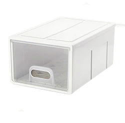 

3 Pcs Transparent Drawer Storage Box Storage Box Wardrobe Storage Box Large Baby Clothes Storage Box