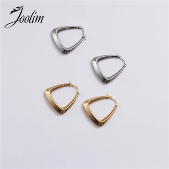 

JOOLIM PVD Plated Stainless Steel Hoop Earrings for Women