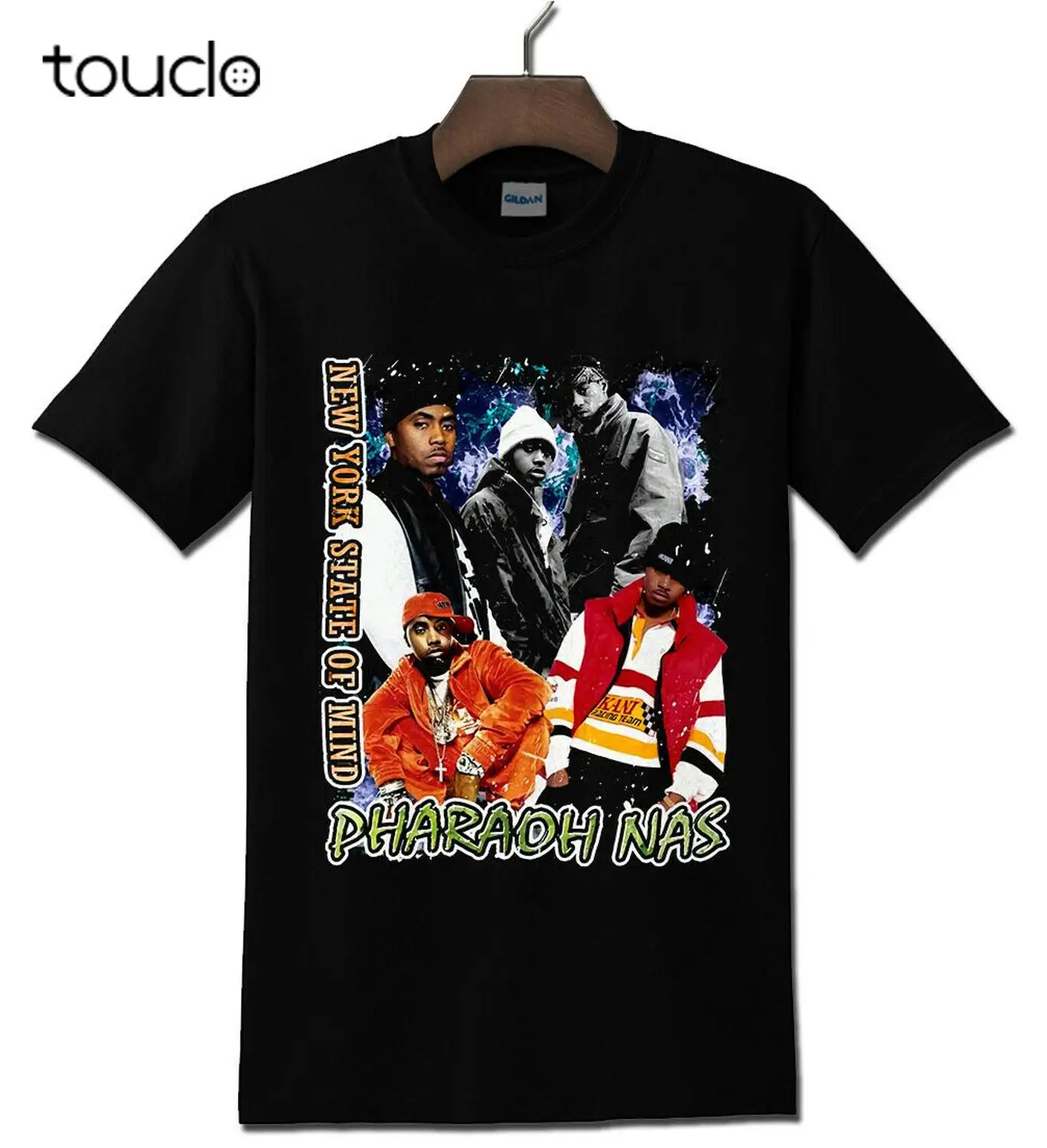 Nas Illmatic Hip Hop T-Shirt Nera S - 3Xl