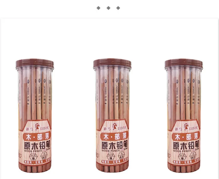 50pcs 2B Pencils for School Wood Pencil Pen Stationery For Writing Drawing Office Supplies