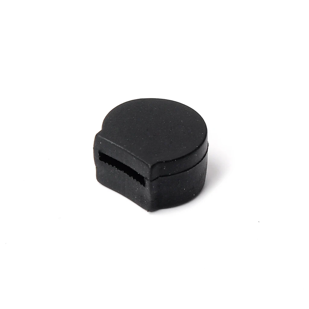 10 Pieces Black Rubber Finger Cover Thumb Rest Cushion Woodwind Accessory