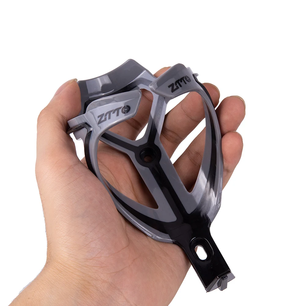 ZTTO MTB Road Two-Color Bike Water Bottle Cage Plastic Bicycle Bracket Ultralight Cycling Cup Bottles Holder Less than 75g