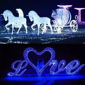 

220V Durable Romantic Super Bright Led Fairy Lights Fairy String Fairy Light Festival Garden Yard Outdoor Xmas Decor