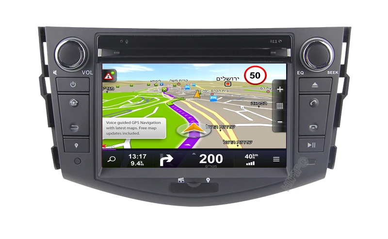 Ips Android 9,0 TDA7851 DSP автомобильный dvd мультимедийный плеер 7 ''2 Din радио gps Navi для Toyota RAV4 Rav 4 2007 2008 2009 2010 2011